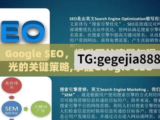 Google SEO，提升网站流量与曝光的关键策略,掌握Google SEO，提升网站流量与可见性