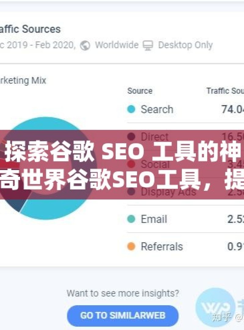 探索谷歌 SEO 工具的神奇世界谷歌SEO工具，提升网站排名的必备利器