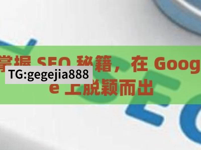 掌握 SEO 秘籍，在 Google 上脱颖而出