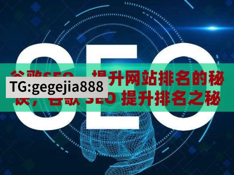 谷歌SEO，提升网站排名的秘诀，谷歌 SEO 提升排名之秘