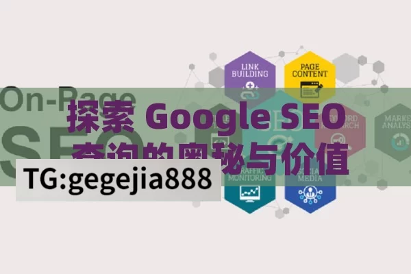 探索 Google SEO 查询的奥秘与价值,掌握Google SEO查询的秘诀